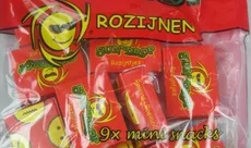 Snoeprozijnen in doosjes