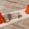 Tukker Schnaps plank met borrelglaasjes