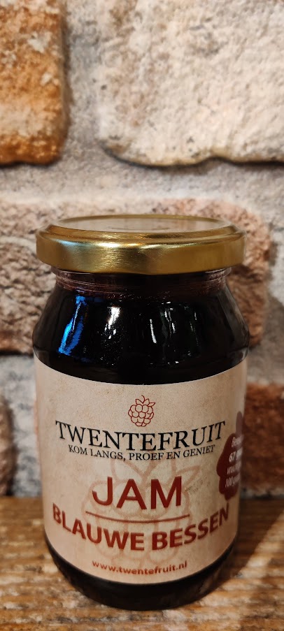 Blauwe bessenjam Twentefruit