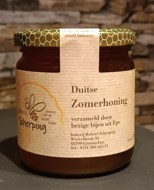Honing uit streek (Twente) 500gr.