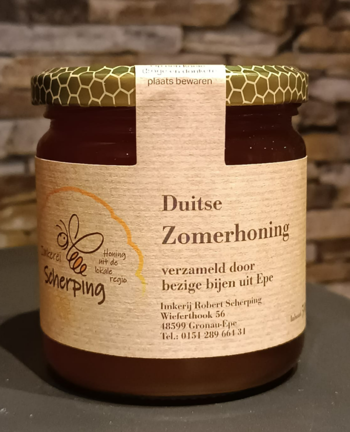 Honing uit streek (Twente) 500gr.