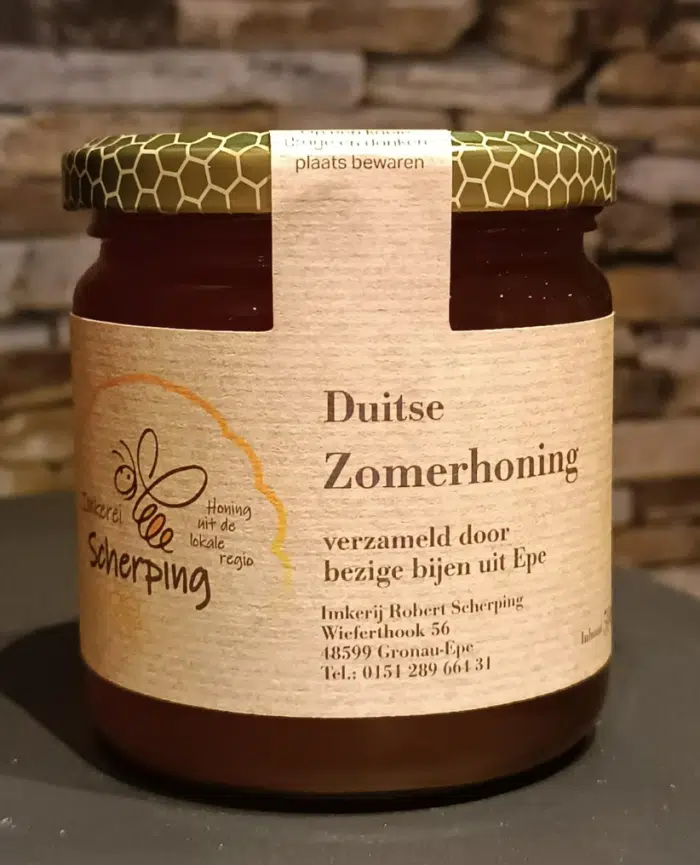 Honing uit streek (Twente) 500gr.