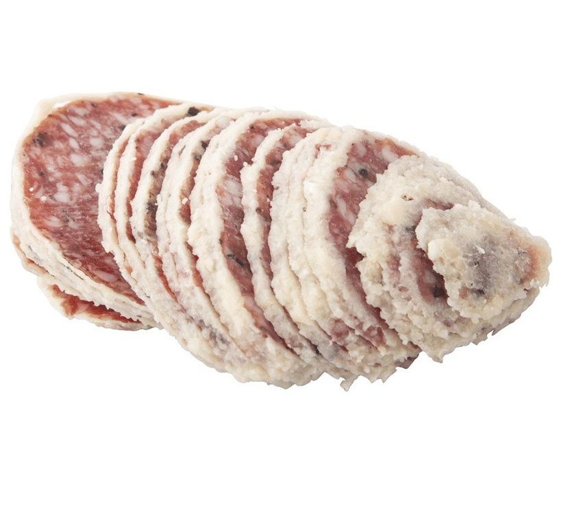 Truffelballetje saltufo gesneden