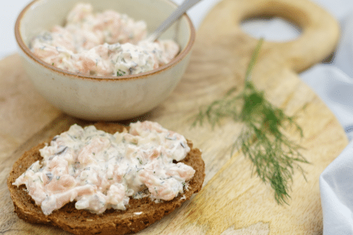Garnalen salade huisgemaakt