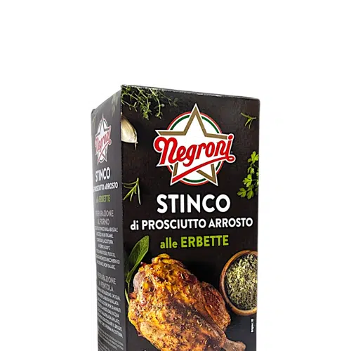 Negroni stinco di prosciutto arrosto