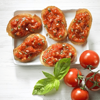 Tomaten Bruchetta