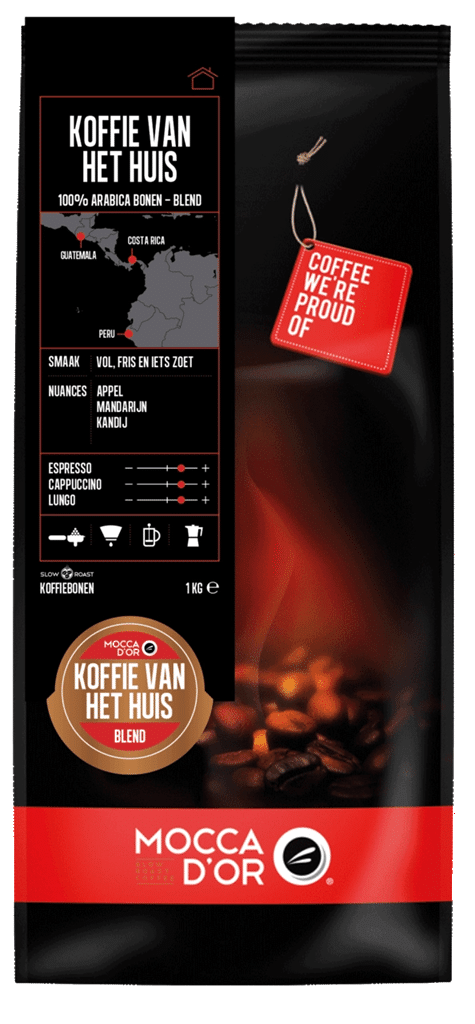 Mocca d'Or koffie van het huis