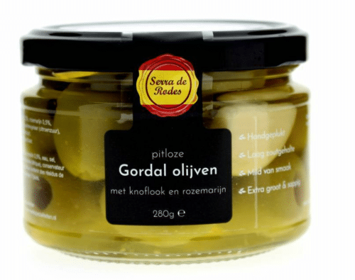 Olijven knoflook/rozemarijn Serra de Rodes