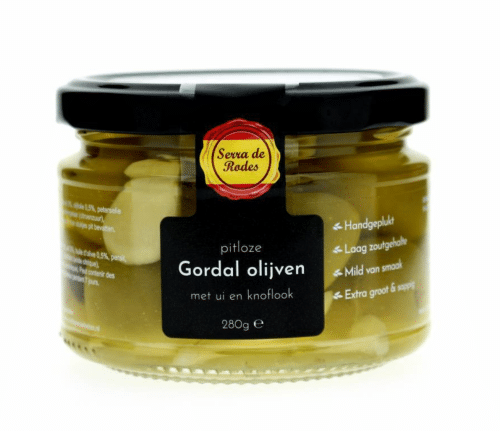 Olijven ui/knoflook Serra de Rodes