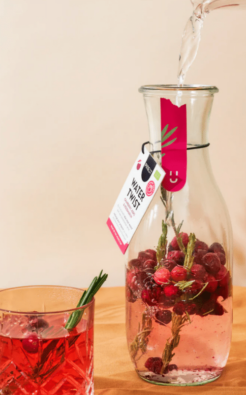 Tafelwater Pineut Kers Cranberry Rozemarijn