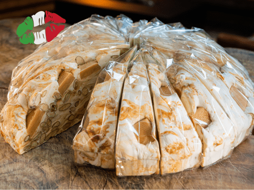 Zachte Nougat punt Italie karamel – zeezout