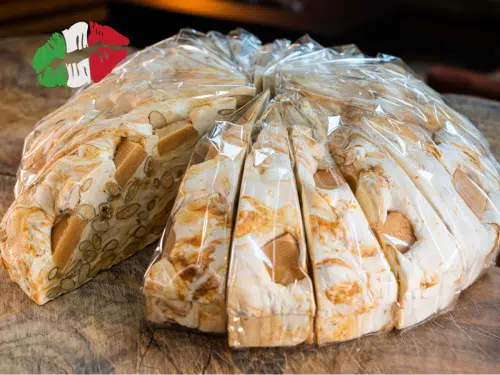 Zachte Nougat punt Italie karamel – zeezout