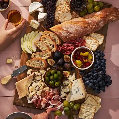Antipasti menu