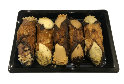 geschenkdoosje met 5 cannolli