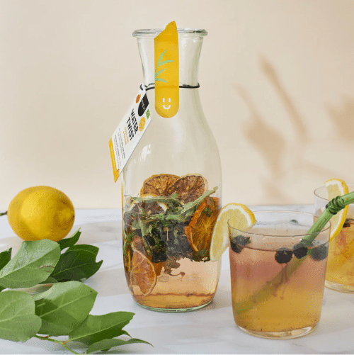 Tafelwater Pineut Citrus Munt Blauwe bes