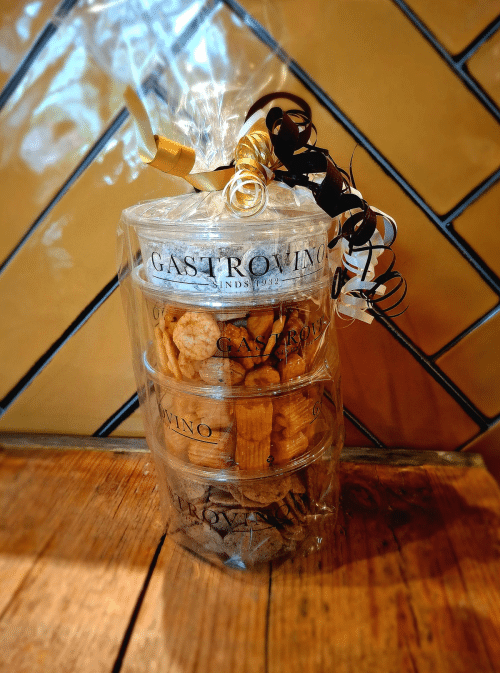 zoutjes chocola toren