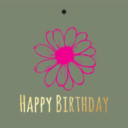 Wenskaartje happy birthday