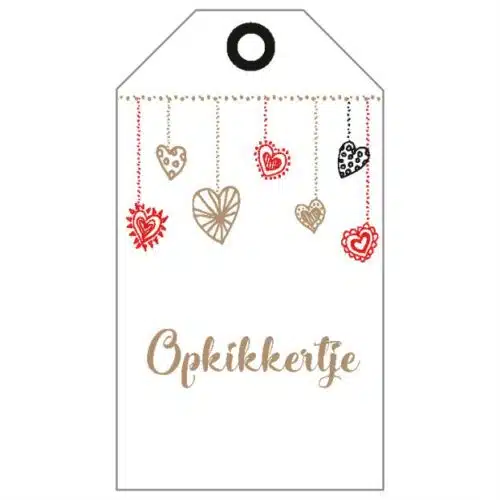 Wenskaartje opkikkertje