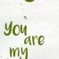 Wenskaartje you are my favorite