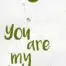 Wenskaartje you are my favorite