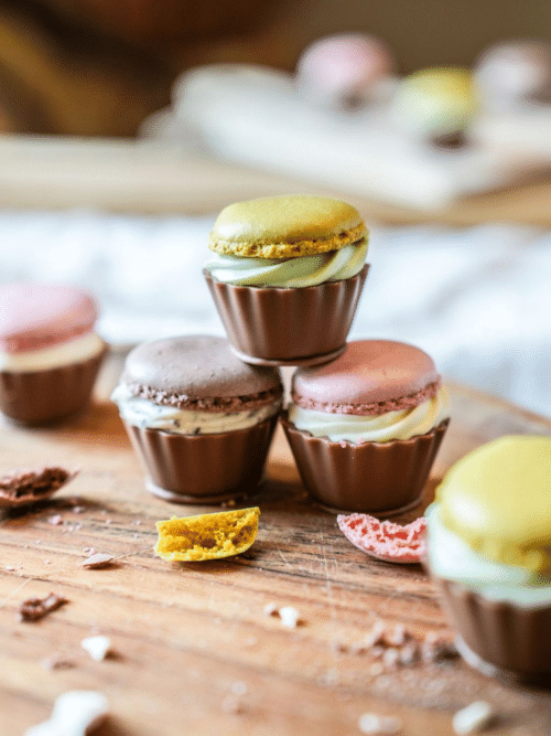 Macaron cupcakes 7 stuks